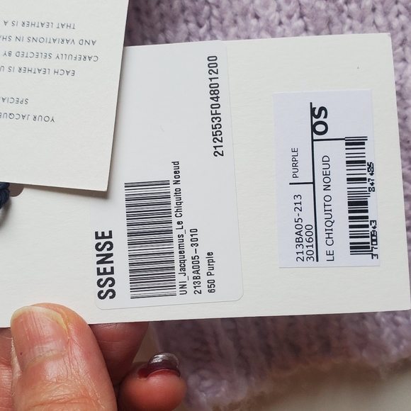 COPY - Jacquemus purple le Chiquito noeud bag - Picture 8 of 12